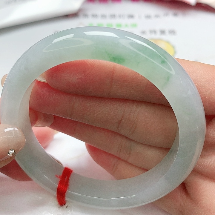 翡翠手镯未镶嵌缅甸天然A货翡翠