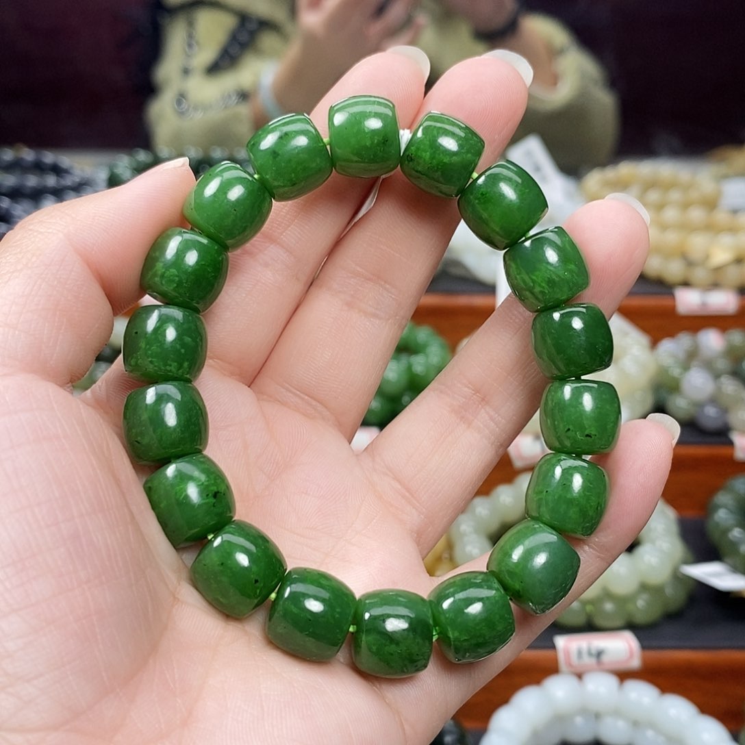 和田玉手链未镶嵌