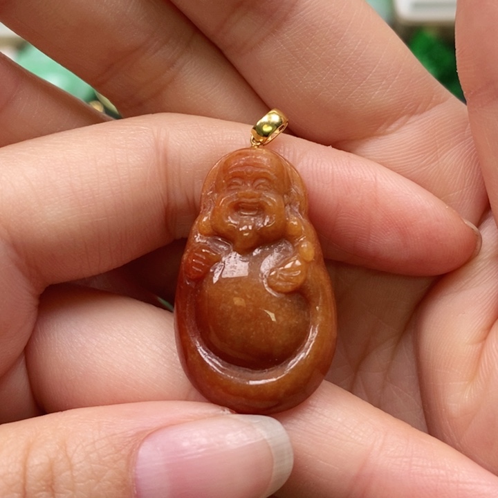 翡翠颈饰未镶嵌吊坠