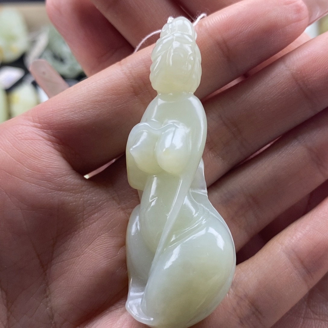 和田玉挂件未镶嵌