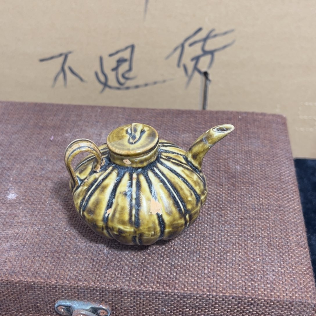 浦***陶摆件空心的东西就能用的