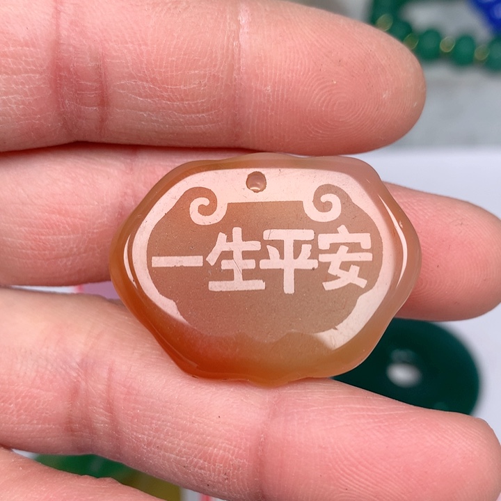 玛瑙/玉髓颈饰未镶嵌简***活