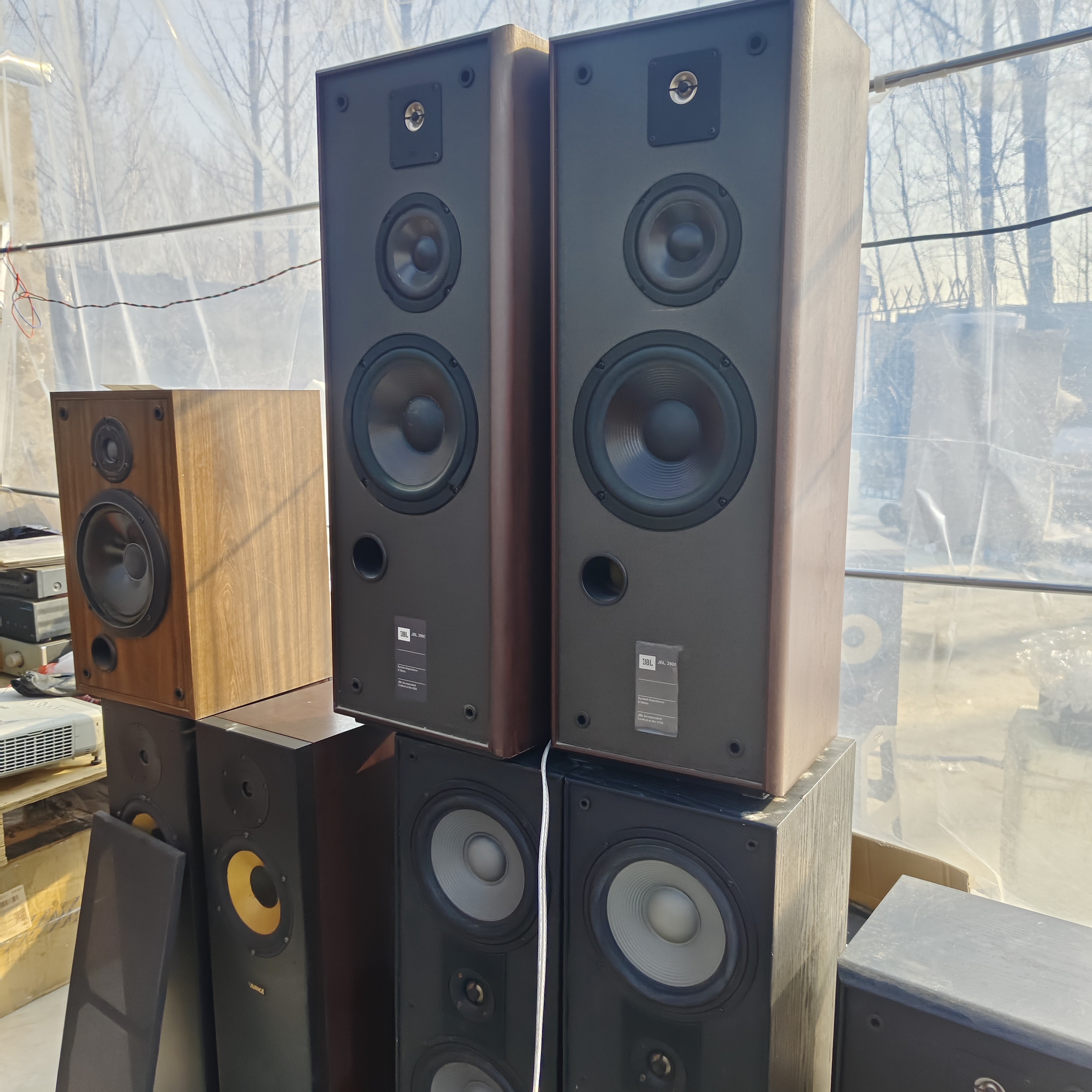 9新  二手音响jbl3900特价运费到付