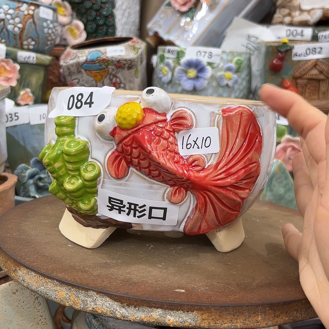 粗陶多肉花盆花盆