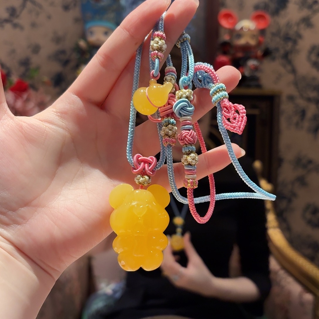 蜜蜡颈饰未镶嵌颈饰