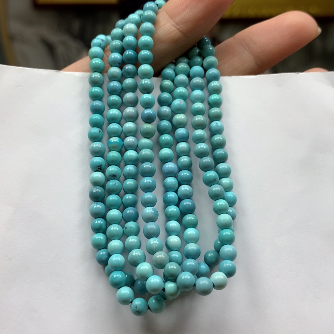 绿松石长链未镶嵌