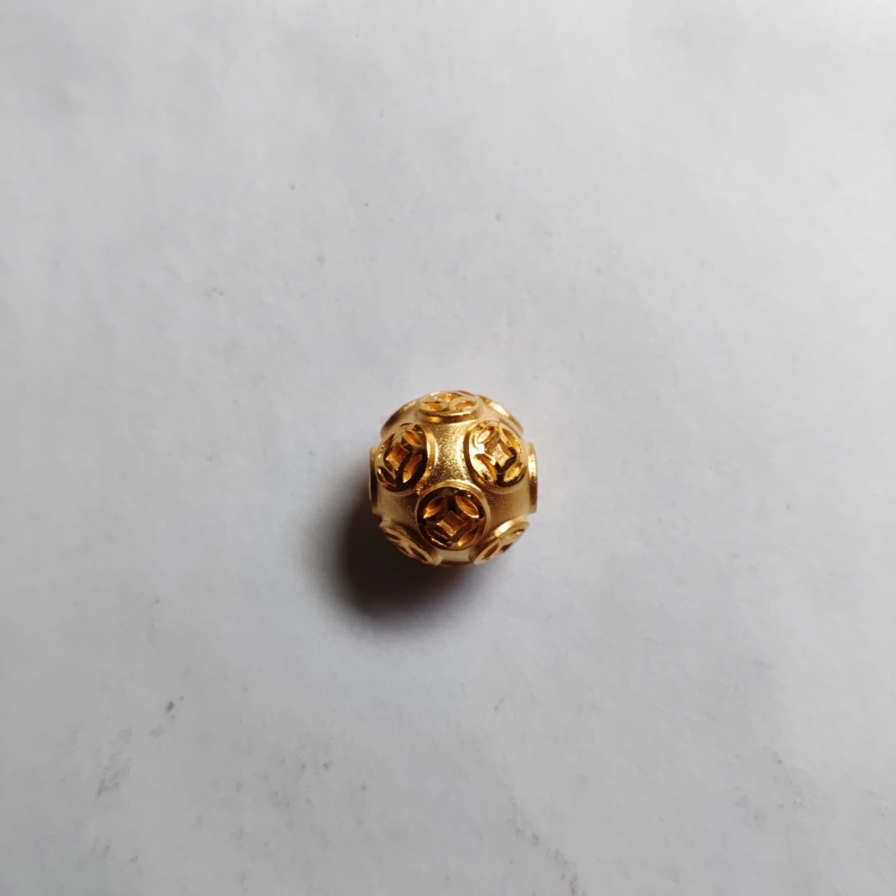金元宝足金999貔貅珠子首饰