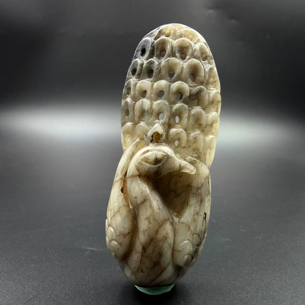 GWC-1209下午002和田玉孔雀