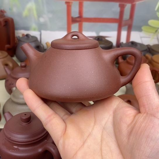 紫砂茶壶风釉140ccccc羊角山紫泥