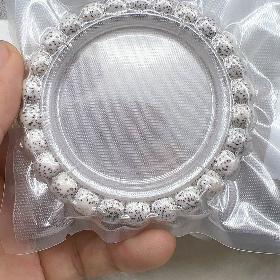 星月菩提手串3入门原脂白星月菩提单圈98