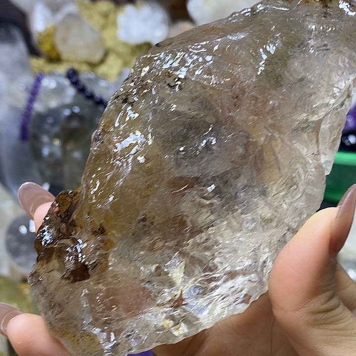 珠宝半成品水晶未镶嵌