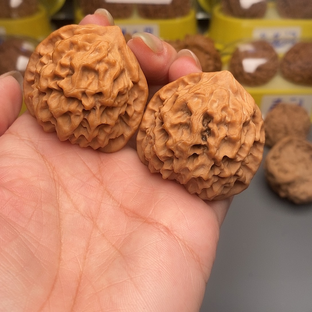 木质类文玩核桃小众玄月