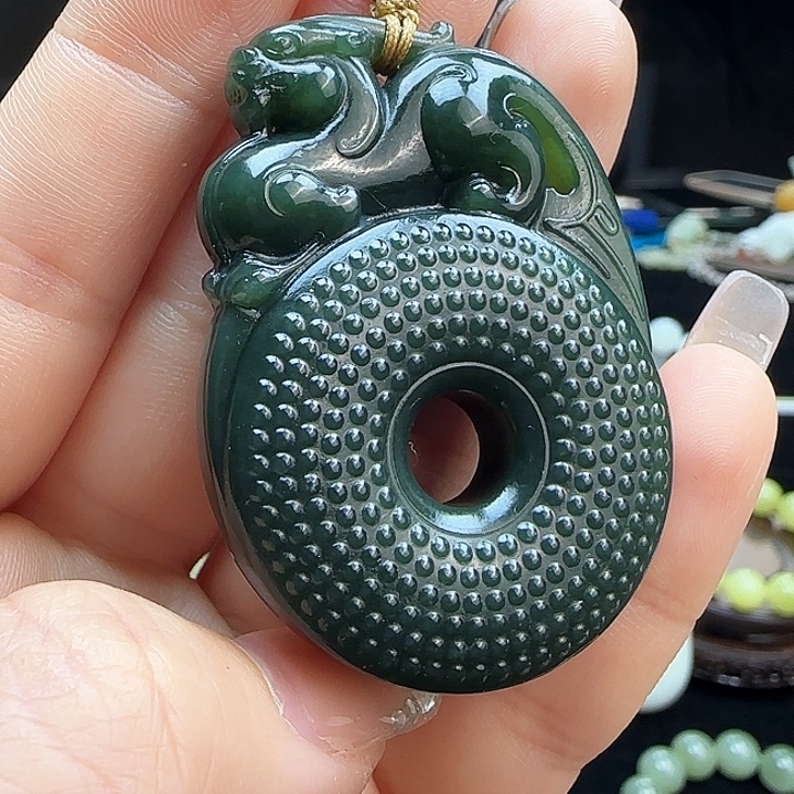 和田玉挂件未镶嵌定制发货