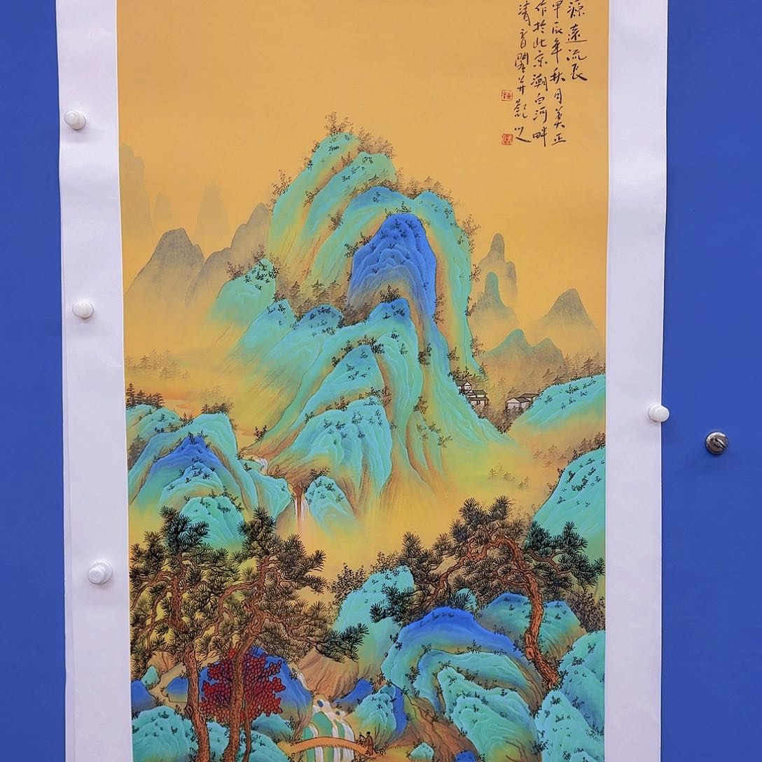 国画多次参加国内外书画