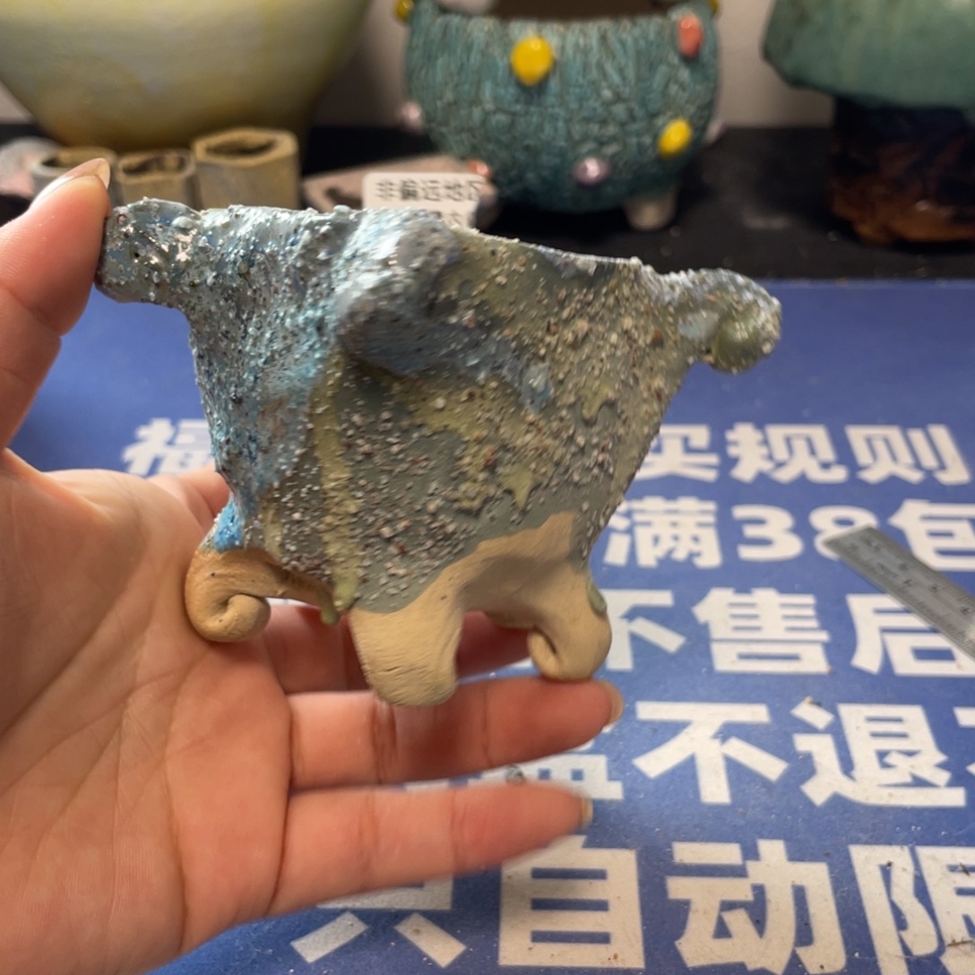 微瑕陶艺多肉花盆163
