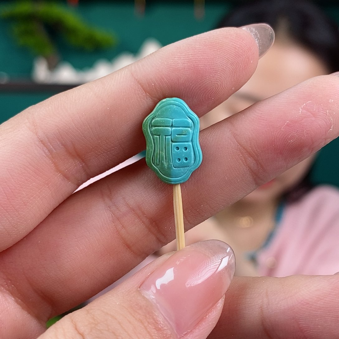 绿松石珠宝奇石未镶嵌