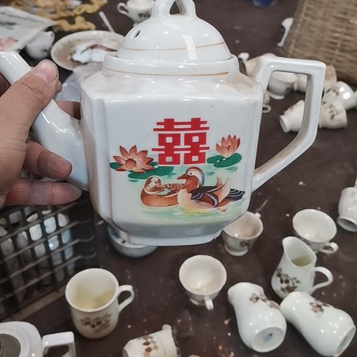 摆件，烧制问题都是正常。22号瑕疵