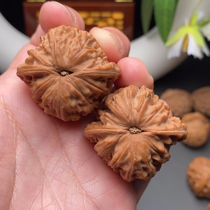 文玩核桃把件L*磨盘40