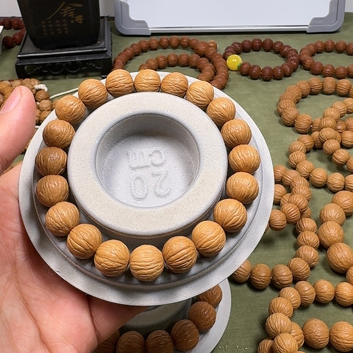 猴头核桃吊坠h*13凤羽小