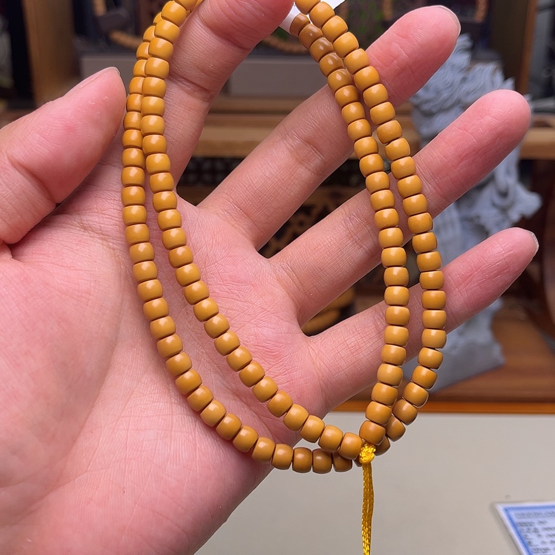 手串/手链橄榄核【听松文玩】sss级工艺精品橄榄核尖长串6.0素