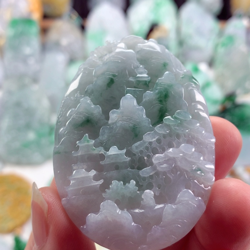 【闪购商品】翡翠吊坠(不含链)未镶嵌