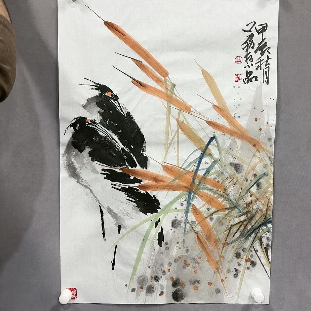 国画国画纯手绘作品请放心去藏