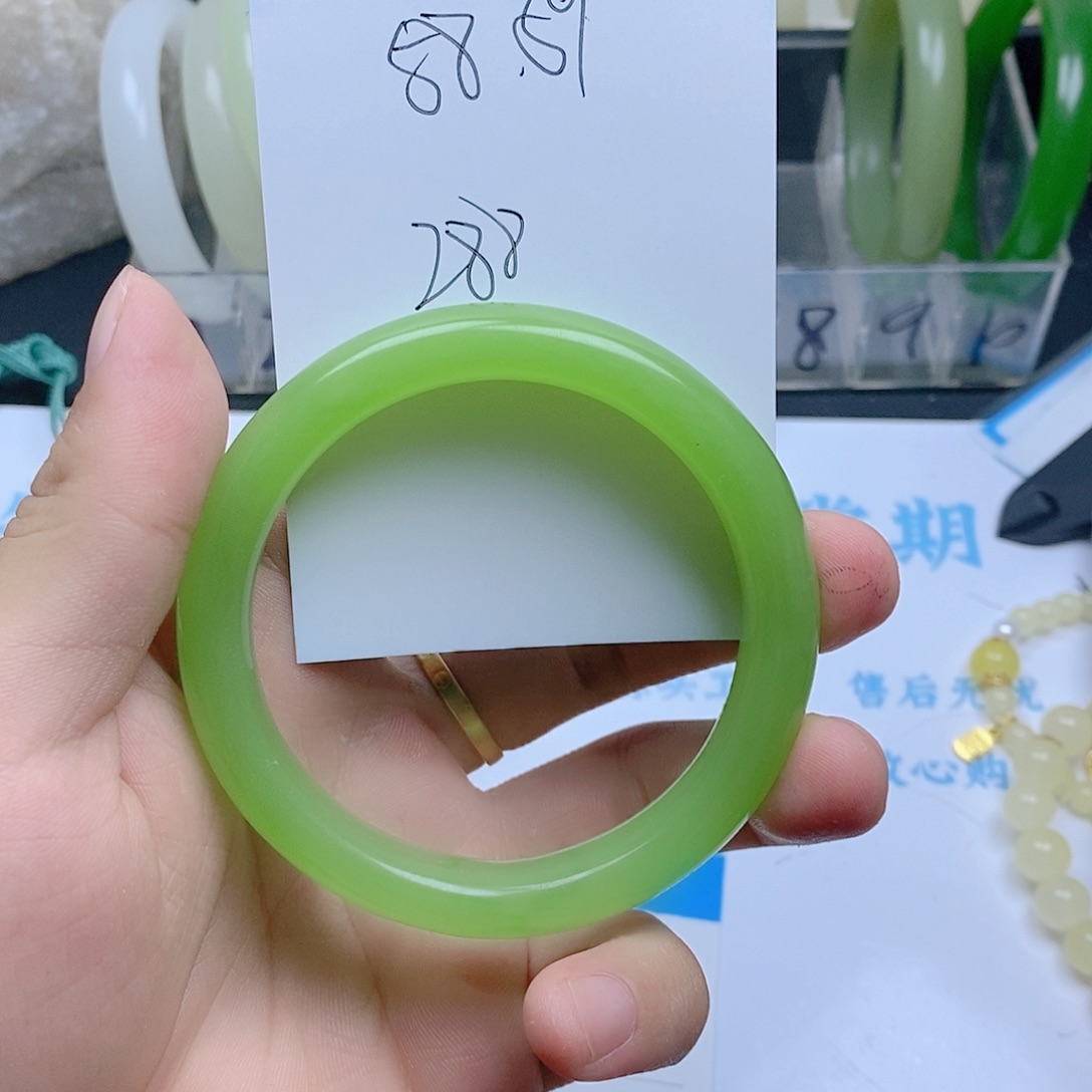 珐琅非金属苹果绿58