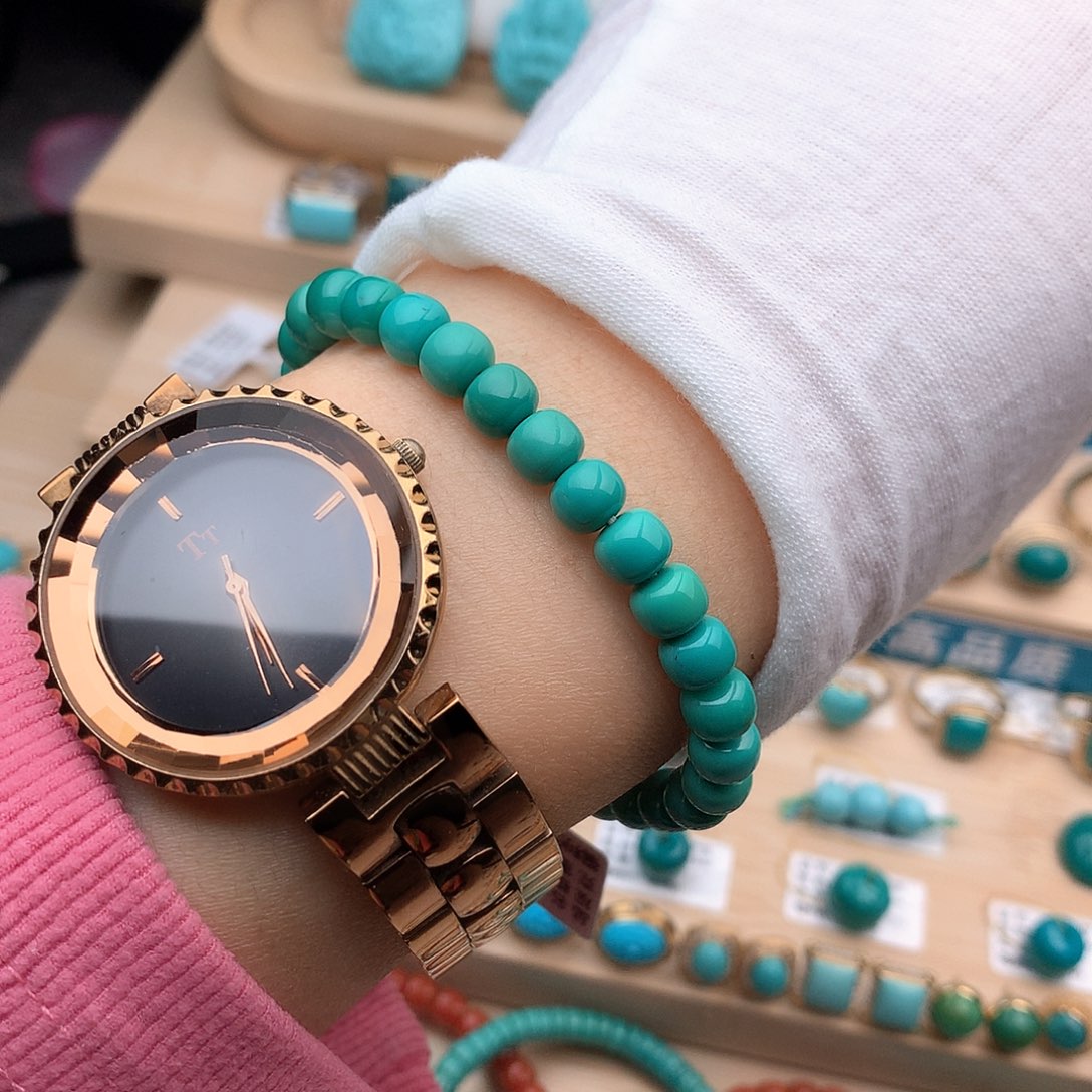 绿松石珠宝奇石未镶嵌