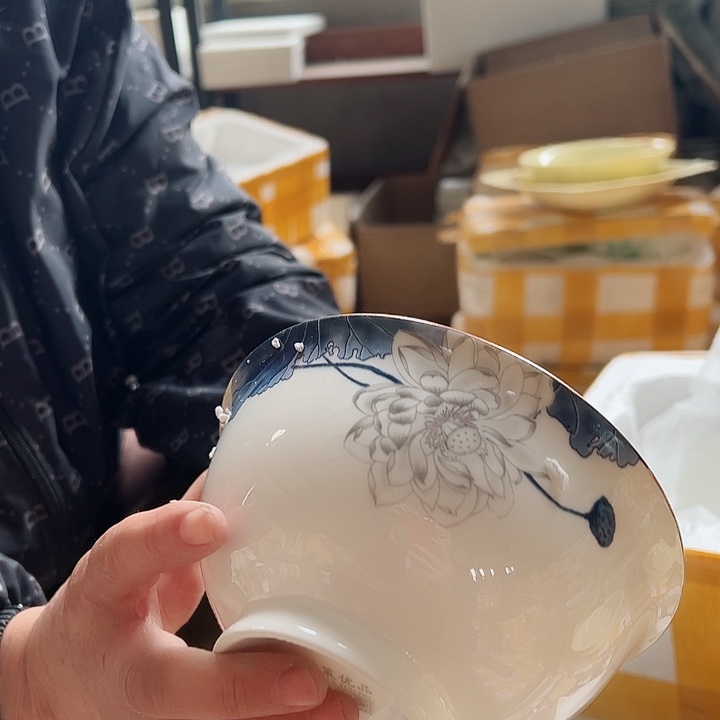 陶瓷工艺餐具4支装