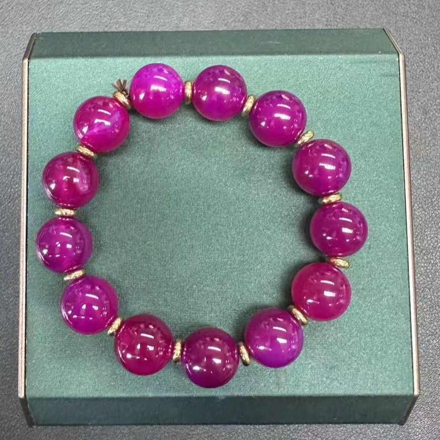 王总专属定制紫玛瑙手串匠心藏收