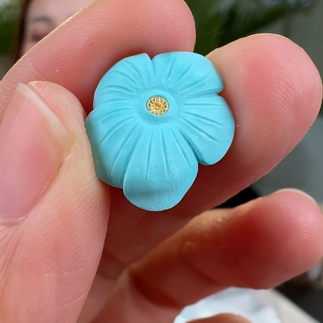 绿松石珠宝奇石未镶嵌