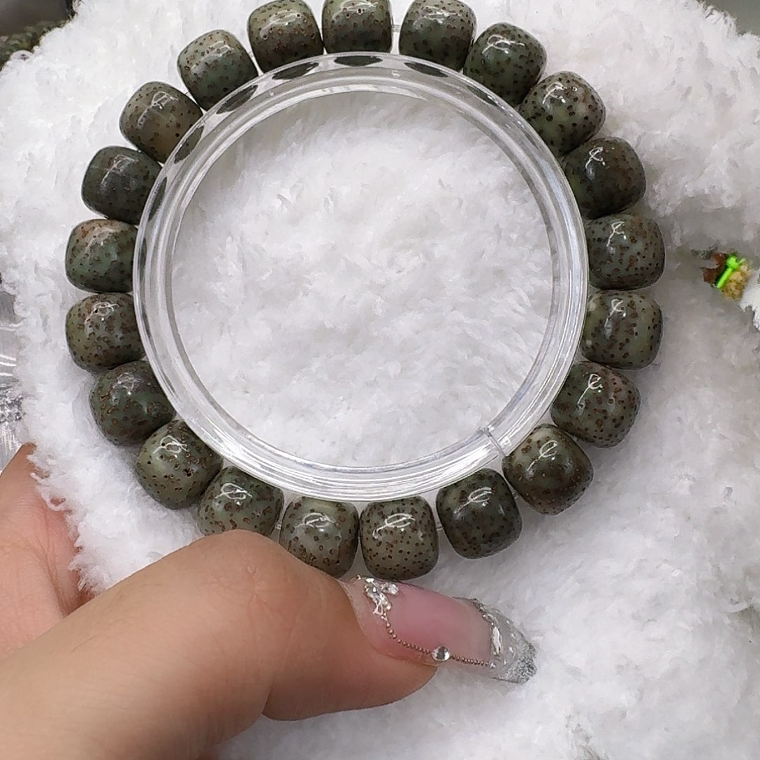 星月菩提手串45王者绿星月菩提11桶单圈