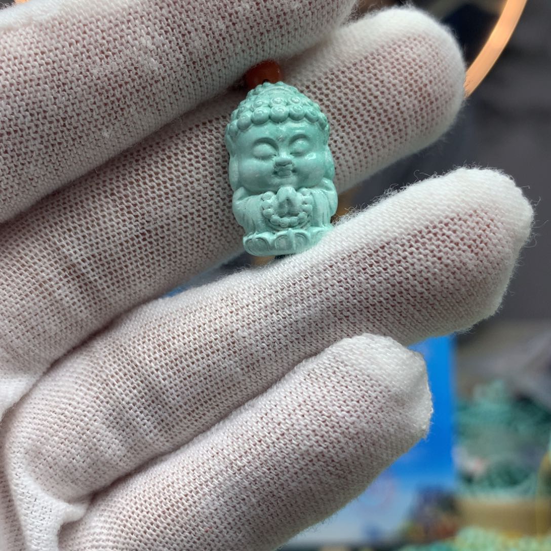 绿松石挂件未镶嵌