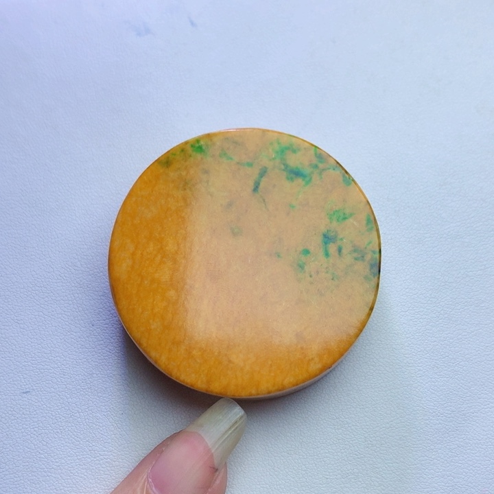 颈饰未镶嵌翡翠风**画无事牌