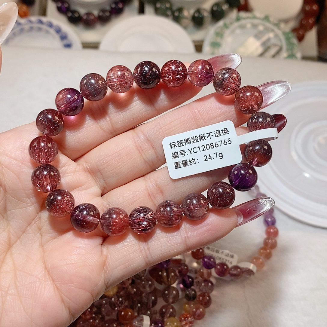 水晶手链未镶嵌@**儿彩超七