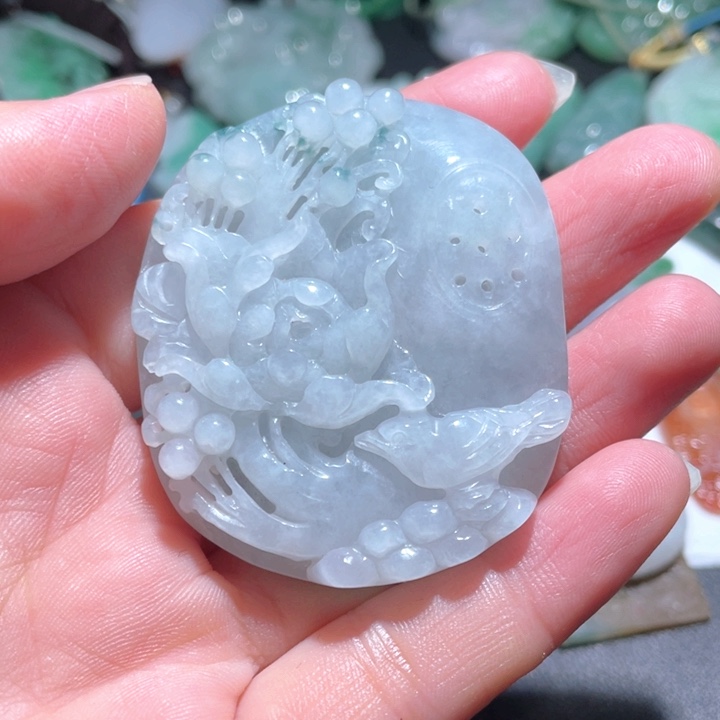 【闪购商品】翡翠颈饰未镶嵌天然翡翠