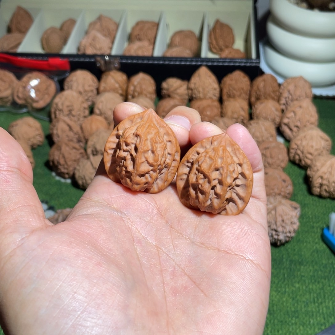 蘭***把件文玩核桃野帽全品