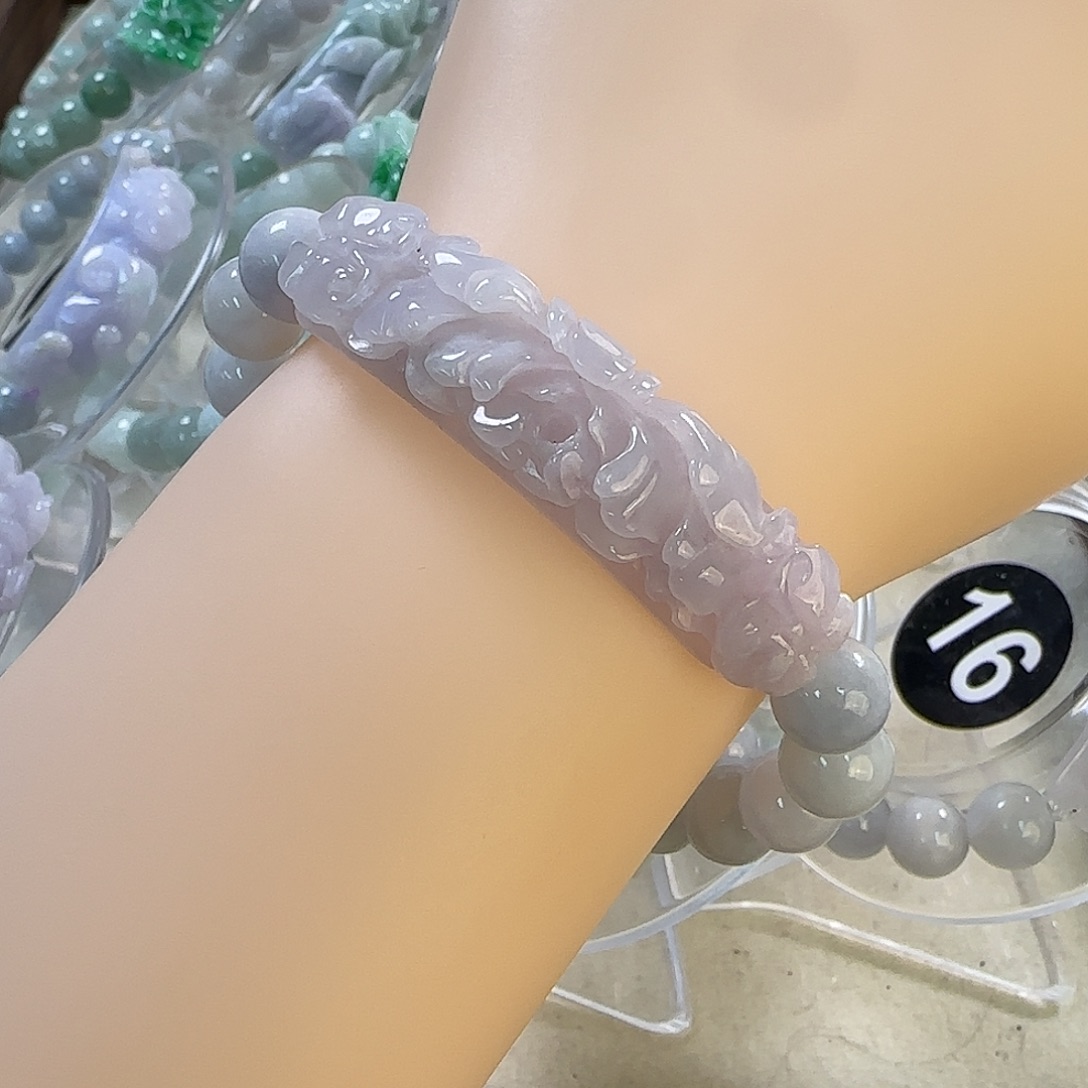 翡翠未镶嵌颈饰手牌52578