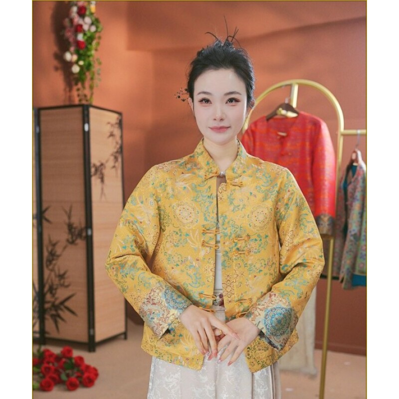 【常念-外套】国风新中式盘扣外套