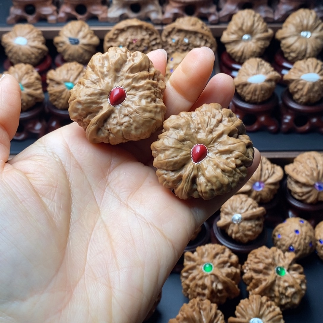 吊坠文玩核桃一帆风顺