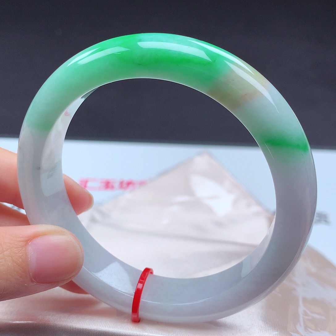 未镶嵌手镯翡翠001927 手镯