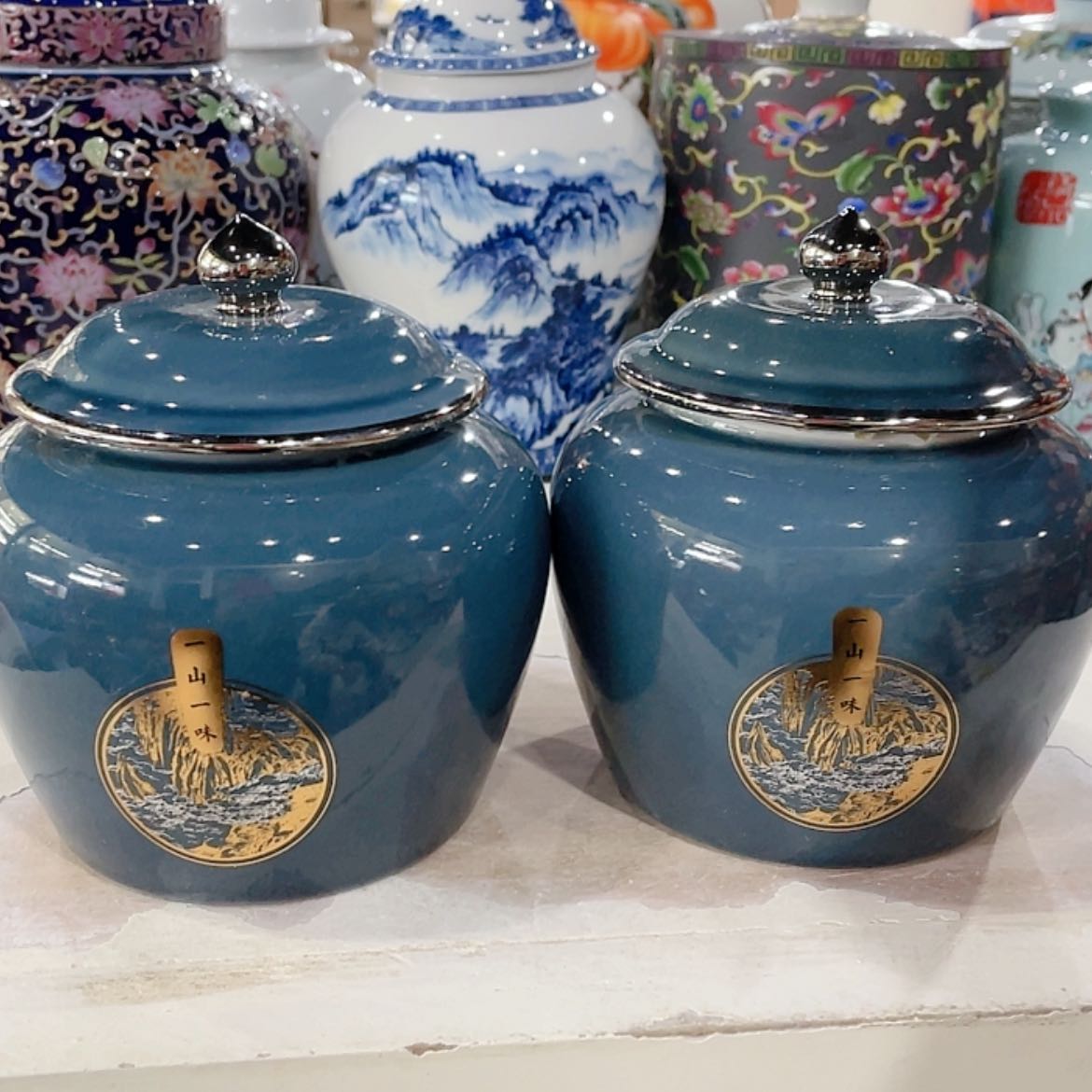 【闪购商品】罐陶瓷茶叶罐密封罐