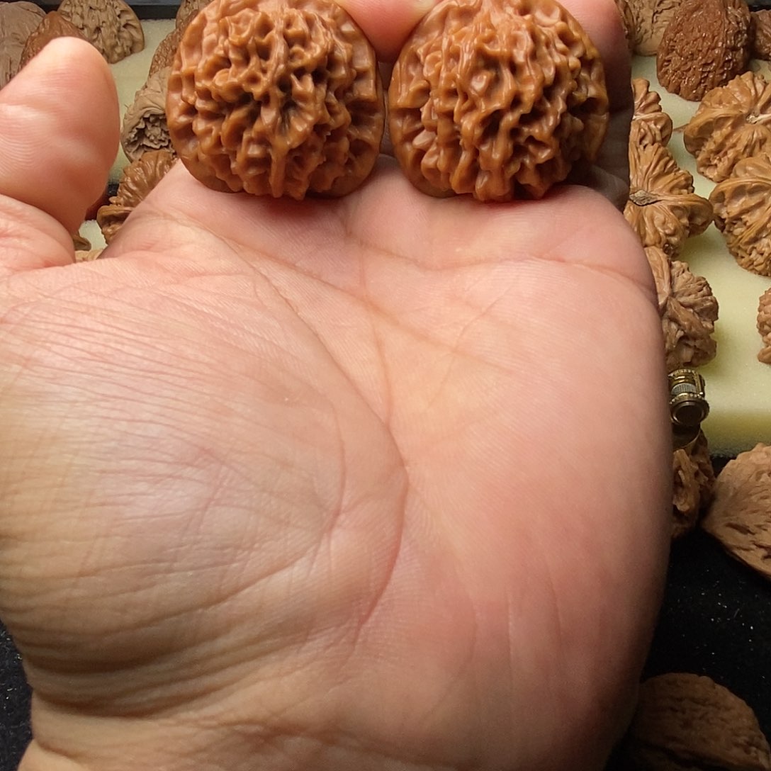 文玩核桃把件秦闷35全品