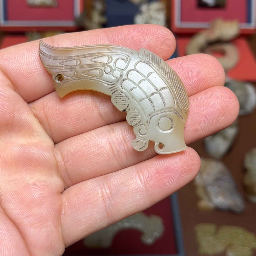 和田玉（糖玉）未镶嵌挂件