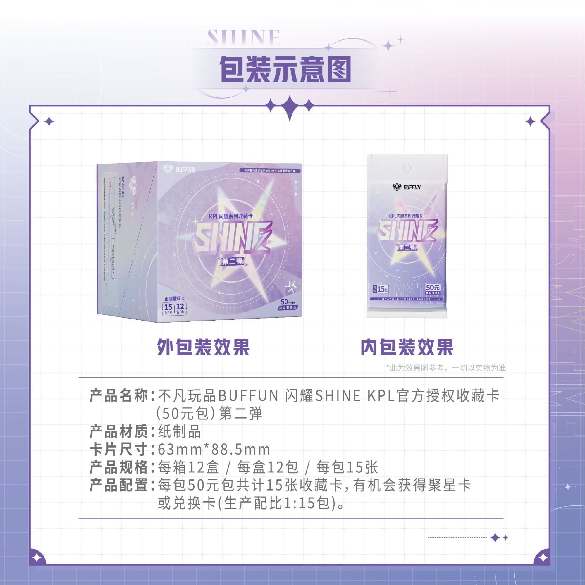 （小兔许愿 ）不凡玩品闪耀KPL官方授权收藏卡第二弹50元包盲盒卡牌