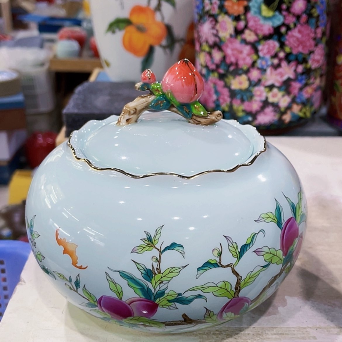 【闪购商品】罐陶瓷茶叶罐密封罐