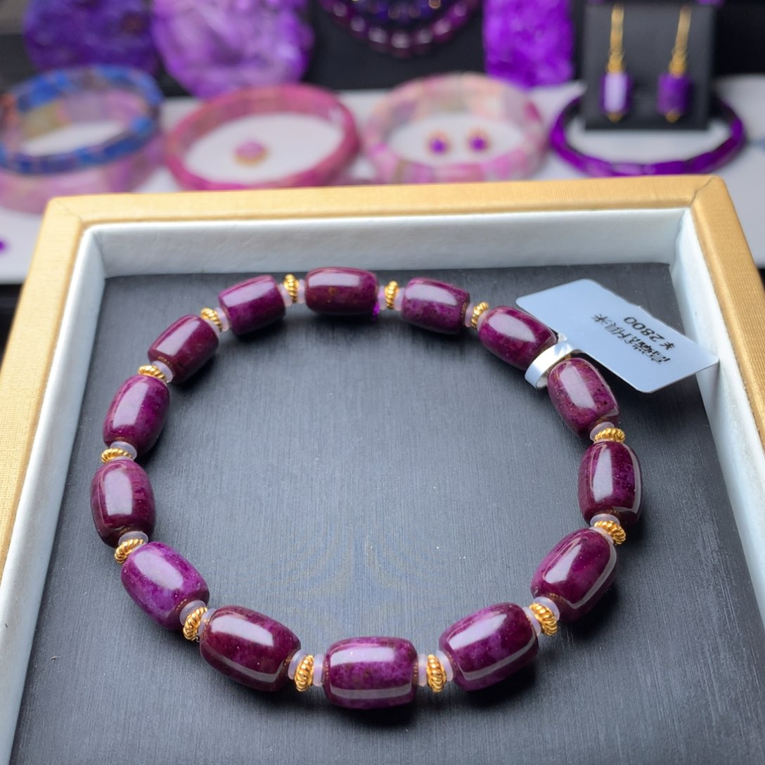 苏纪石（舒俱来）手链未镶嵌