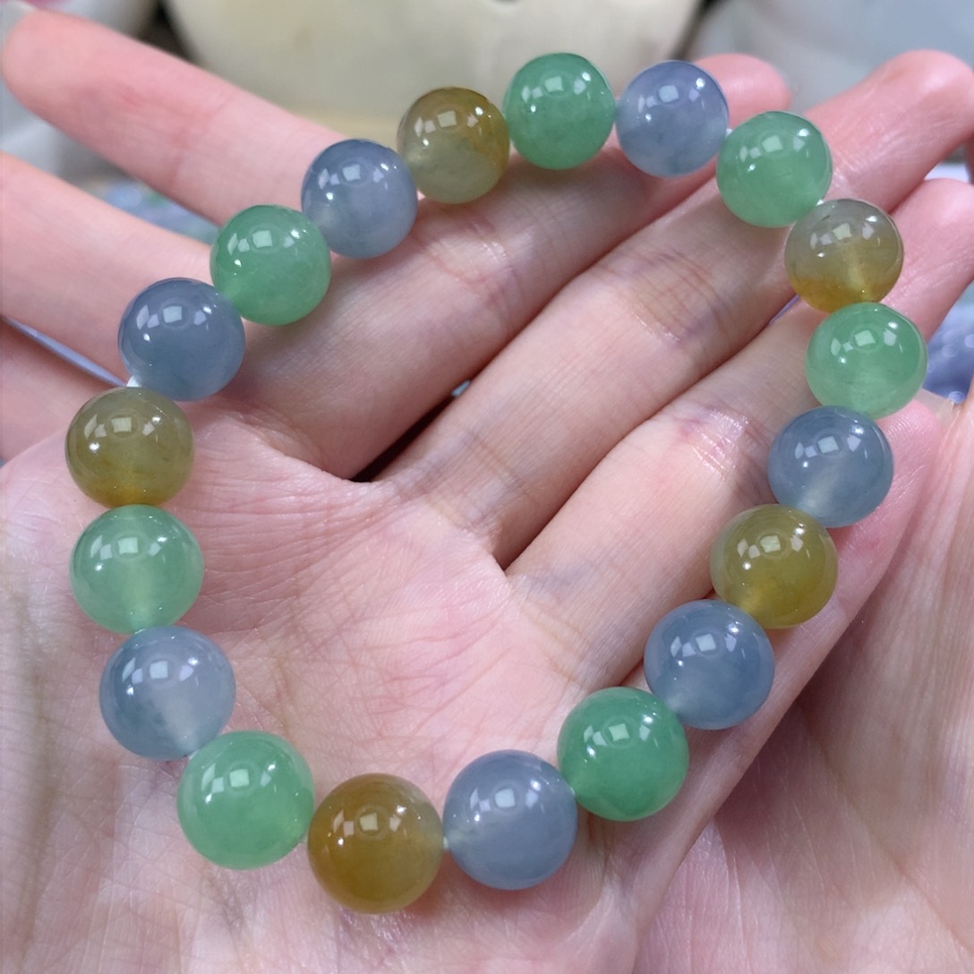 未镶嵌翡翠手链翡翠