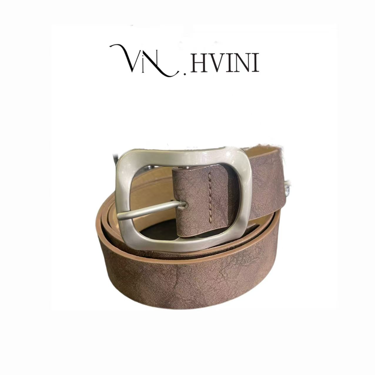 HUANG  VINI2025春夏新款时尚女士简约气质腰带皮带L2410