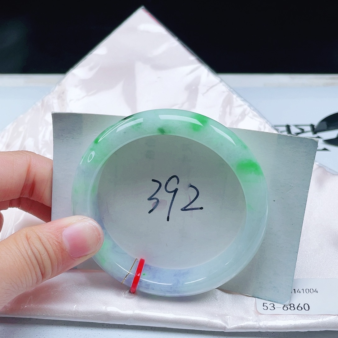 翡翠未镶嵌手镯53+正圈